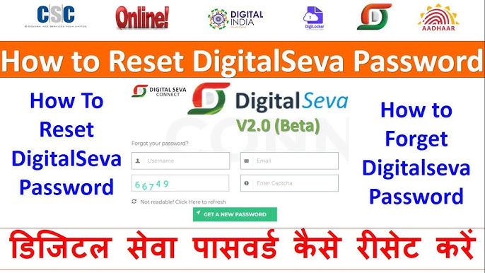 CSC Center ID password reset process